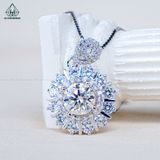  PX309 9mm Mặt dây chuyền tròn 12 cánh nhọn 