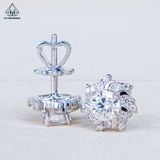  EX556 FULL MOIS 5mm Bông tai xoáy 7 cánh 