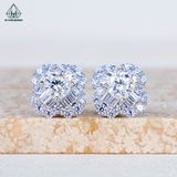  EX531 5.4mm Bông tai hoa 4 cánh 