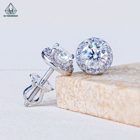 EX048 Bông tai chủ MOIS 6.3mm (không giấy)