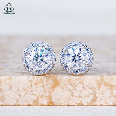 EX048 Bông tai chủ MOIS 6.3mm (không giấy)