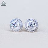  EX048 Bông tai chủ MOIS 6.3mm (không giấy) 