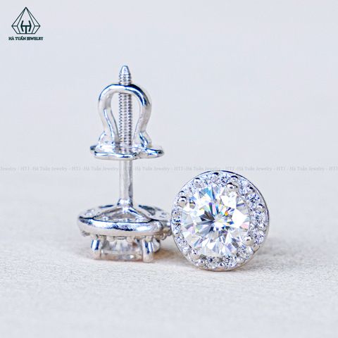 EX048 Bông tai chủ MOIS 6.3mm (không giấy)