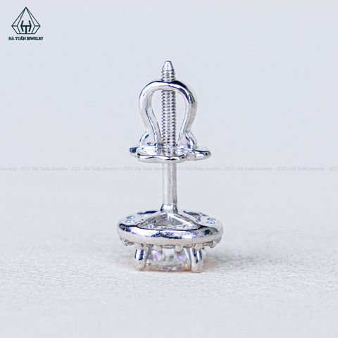 EX048 Bông tai chủ MOIS 6.3mm (không giấy)