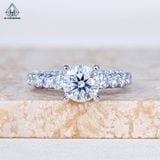  RX247 FULL MOIS 7mm Nhẫn nữ 1 vành 