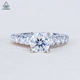  RX247 FULL MOIS 7mm Nhẫn nữ 1 vành 