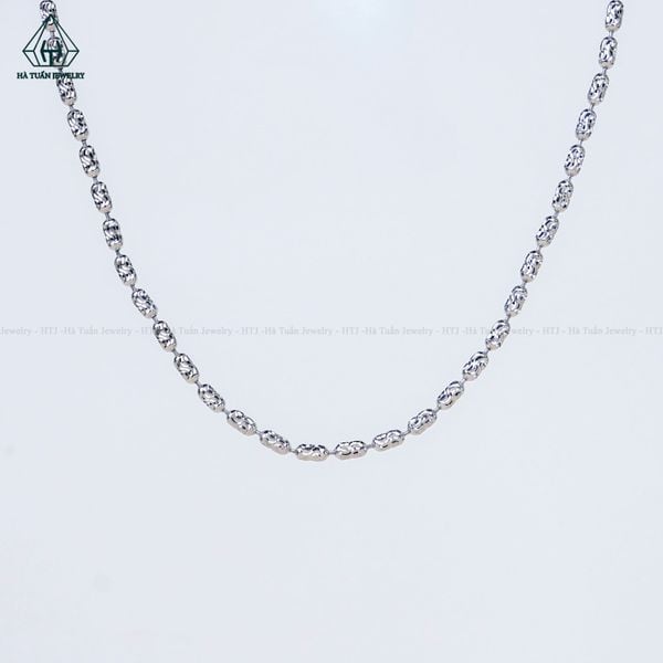  NCX074 2mm Dây chuyền bi cà na 