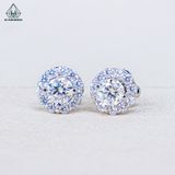  EX559 4mm Bông tai hoa 11 cánh 