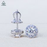  EX559 4mm Bông tai hoa 11 cánh 