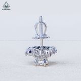  EX562 4.5mm Bông tai 12 cánh nhọn 