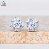  EX018 4.5mm Bông tai 