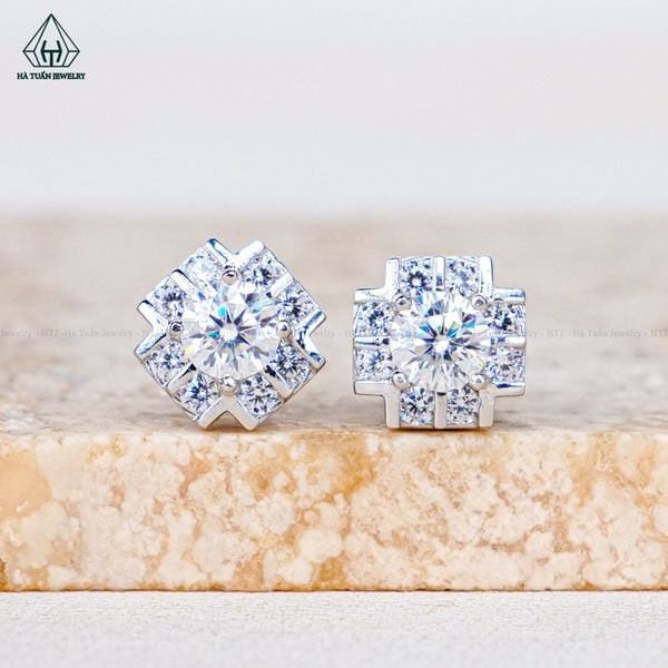  EX018 4.5mm Bông tai 