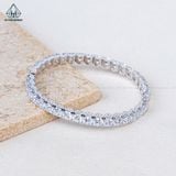  B929 4.5mm Vòng cứng đính đá CZ 