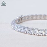  B929 4.5mm Vòng cứng đính đá CZ 