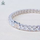  B929 4.5mm Vòng cứng đính đá CZ 