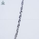  NCX038 3mm Dây chuyền vuông xoắn móc máy 