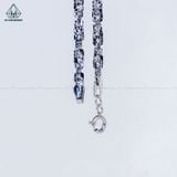  NCX038 3mm Dây chuyền vuông xoắn móc máy 