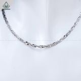  NCX038 3mm Dây chuyền vuông xoắn móc máy 