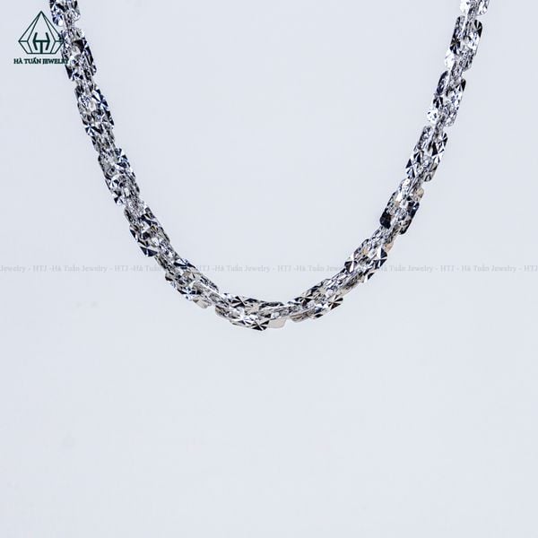  NCX038 5mm Dây chuyền vuông xoắn móc máy 