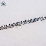  NCX038 6mm Dây chuyền vuông xoắn móc máy 