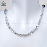  NCX038 6mm Dây chuyền vuông xoắn móc máy 