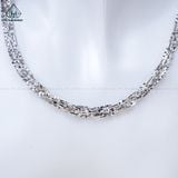  NCX038 6mm Dây chuyền vuông xoắn móc máy 