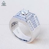  RMX190 6mm Nhẫn nam vuông 