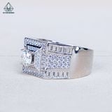  RMX190 6mm Nhẫn nam vuông 