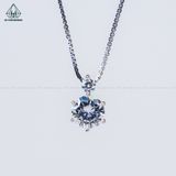  PX247 7mm Mặt dây chuyền 6 chấu 