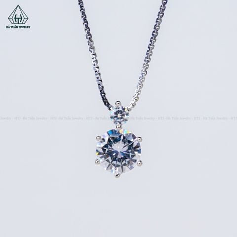 PX247 7mm Mặt dây chuyền 6 chấu
