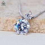  PX247 7mm Mặt dây chuyền 6 chấu 