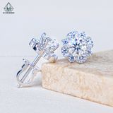  EX573 5mm Bông tai 8 cánh nhọn 