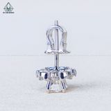  EX573 5mm Bông tai 8 cánh nhọn 