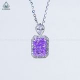  N721 Dây mặt liền đá tím 