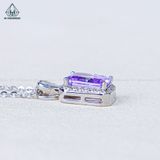  N721 Dây mặt liền đá tím 