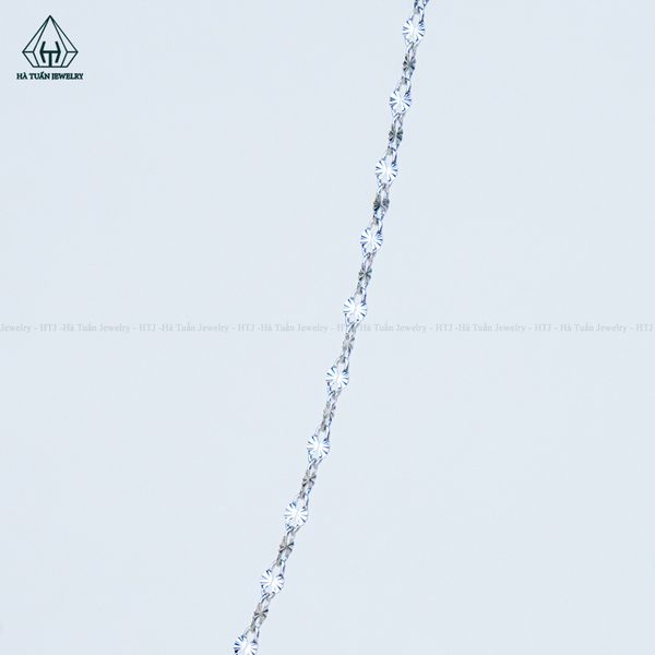  NC209 Dây chuyền lá me móc máy 