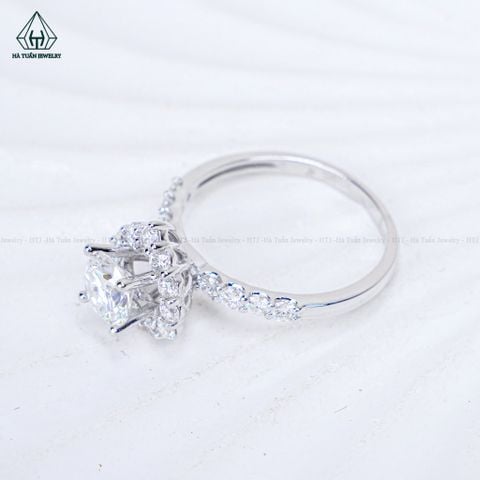RX757 FULL MOIS 6.3mm Nhẫn nữ trái tim