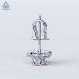  E129 Bông tai hoa 6 cánh nhọn 