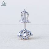  E131 3.6mm Bông tai hoa 5 cánh nhọn 