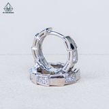  E124 Bông tai khoen rắn 