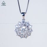  PX328 8.1mm Mặt dây chuyền hoa đá nhọn 