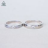  CR177 FULL MOIS Nhẫn đôi 3mm-3.6mm 