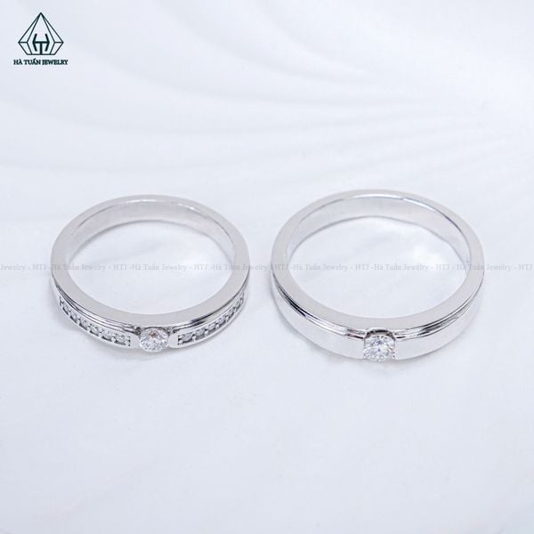 CR177 FULL MOIS Nhẫn đôi 3mm-3.6mm 