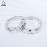  CR177 FULL MOIS Nhẫn đôi 3mm-3.6mm 