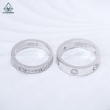  CR182 FULL MOIS Nhẫn đôi Cartier 