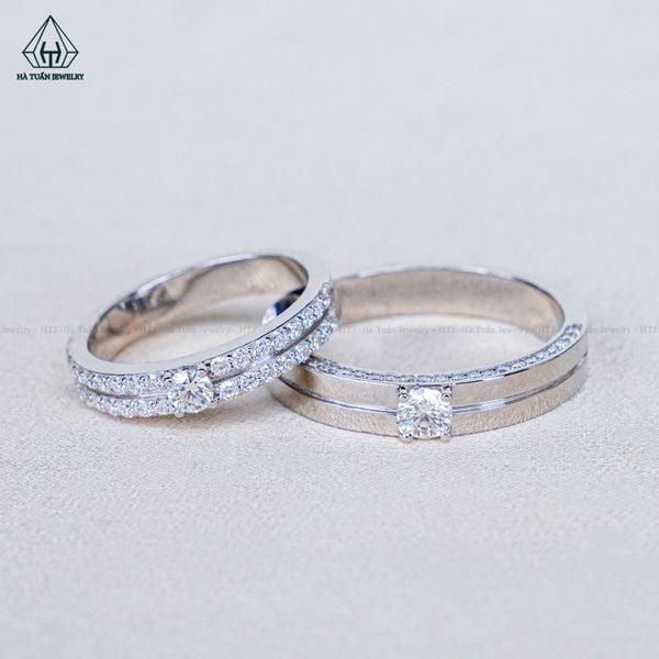  CR184 FULL MOIS Nhẫn đôi 3mm-3.6mm 