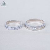  CR184 FULL MOIS Nhẫn đôi 3mm-3.6mm 