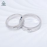  CR184 FULL MOIS Nhẫn đôi 3mm-3.6mm 