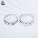  CR185 FULL MOIS Nhẫn đôi 3mm-4mm 