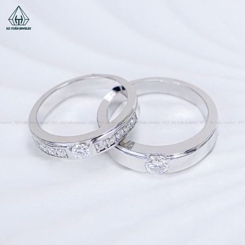 CR185 FULL MOIS Nhẫn đôi 3mm-4mm